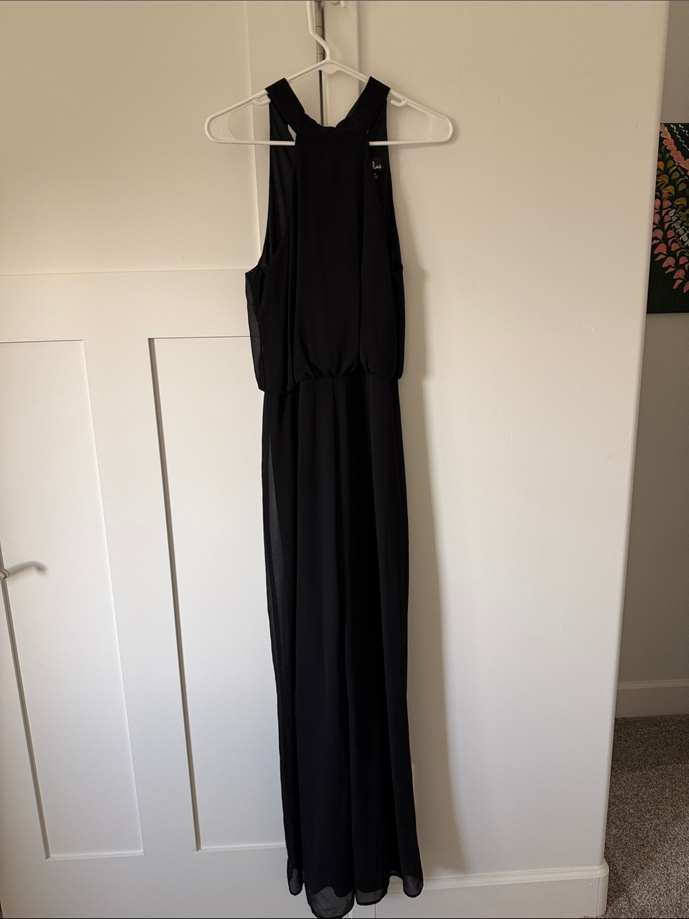 Lulu's Black Sleeveless Maxi Jumpsuit
